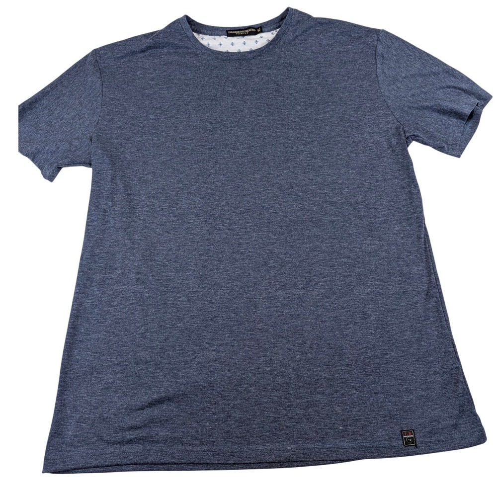 Tailored Recreation Premium Mens XL Heather‎ Blue Crewneck T-Shirt Short Sleeve